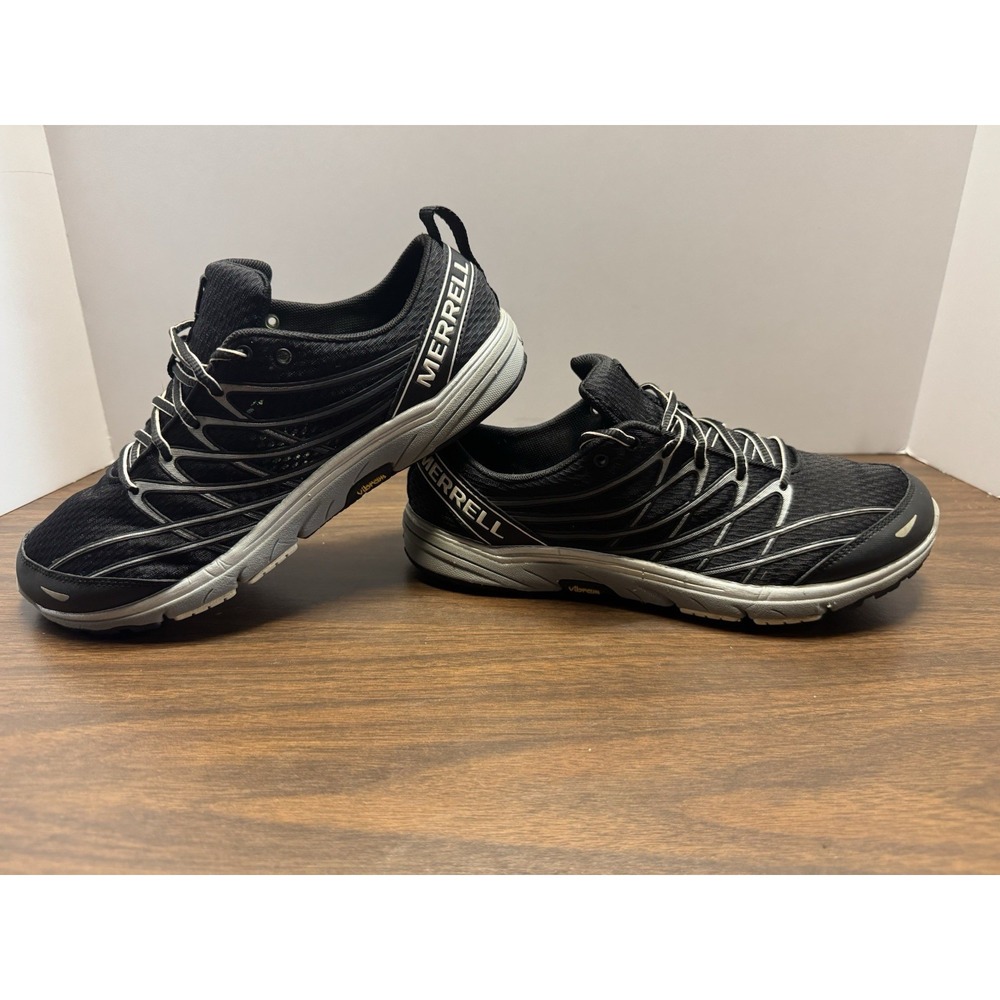Merrell Men's  Athletic Shoes‎ Size 8 Black Eggshell Blue Performance Footwear